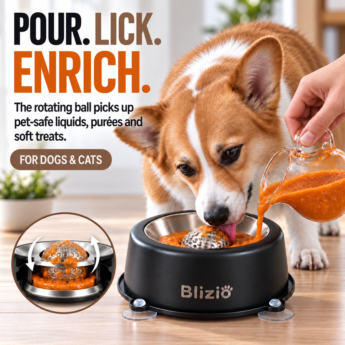 Rolli Slow Feeder Bowl
